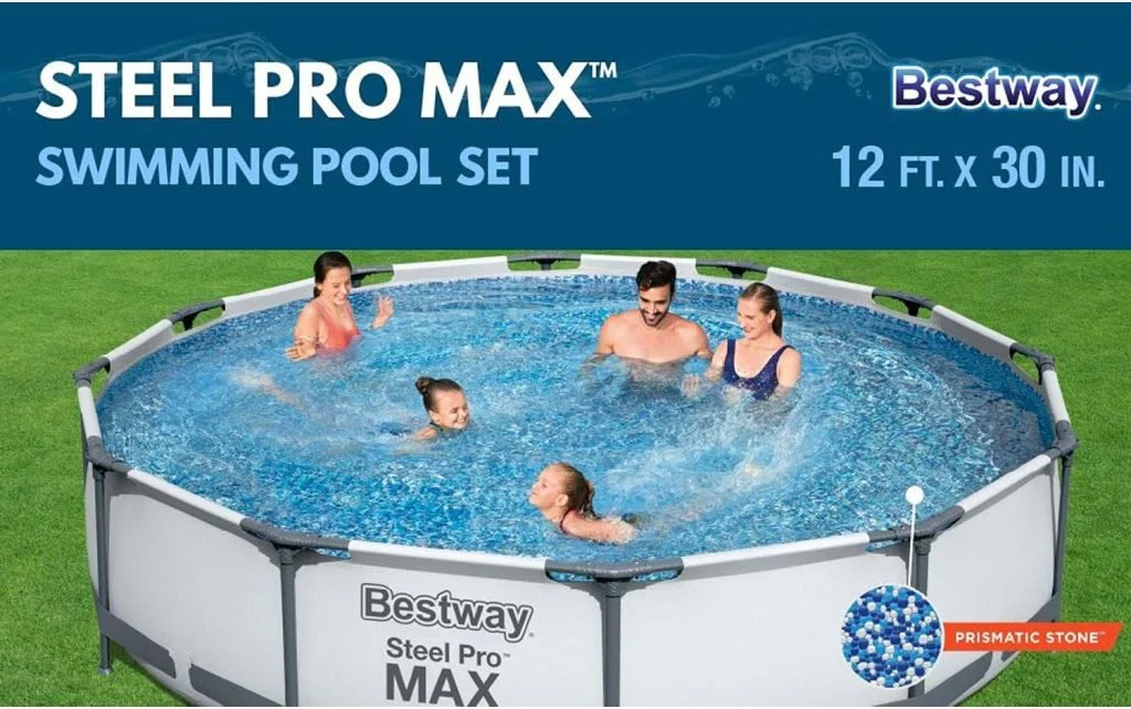 New Bestway Steel Pro MAX 12ft x 30in Above Ground Pool – Durable & Easy Setup Swimming Pool 56417 - Image 2