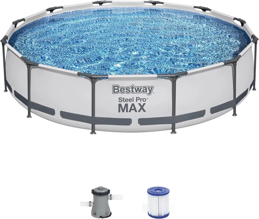 New Bestway Steel Pro MAX 12ft x 30in Above Ground Pool – Durable & Easy Setup Swimming Pool 56417 - Image 4