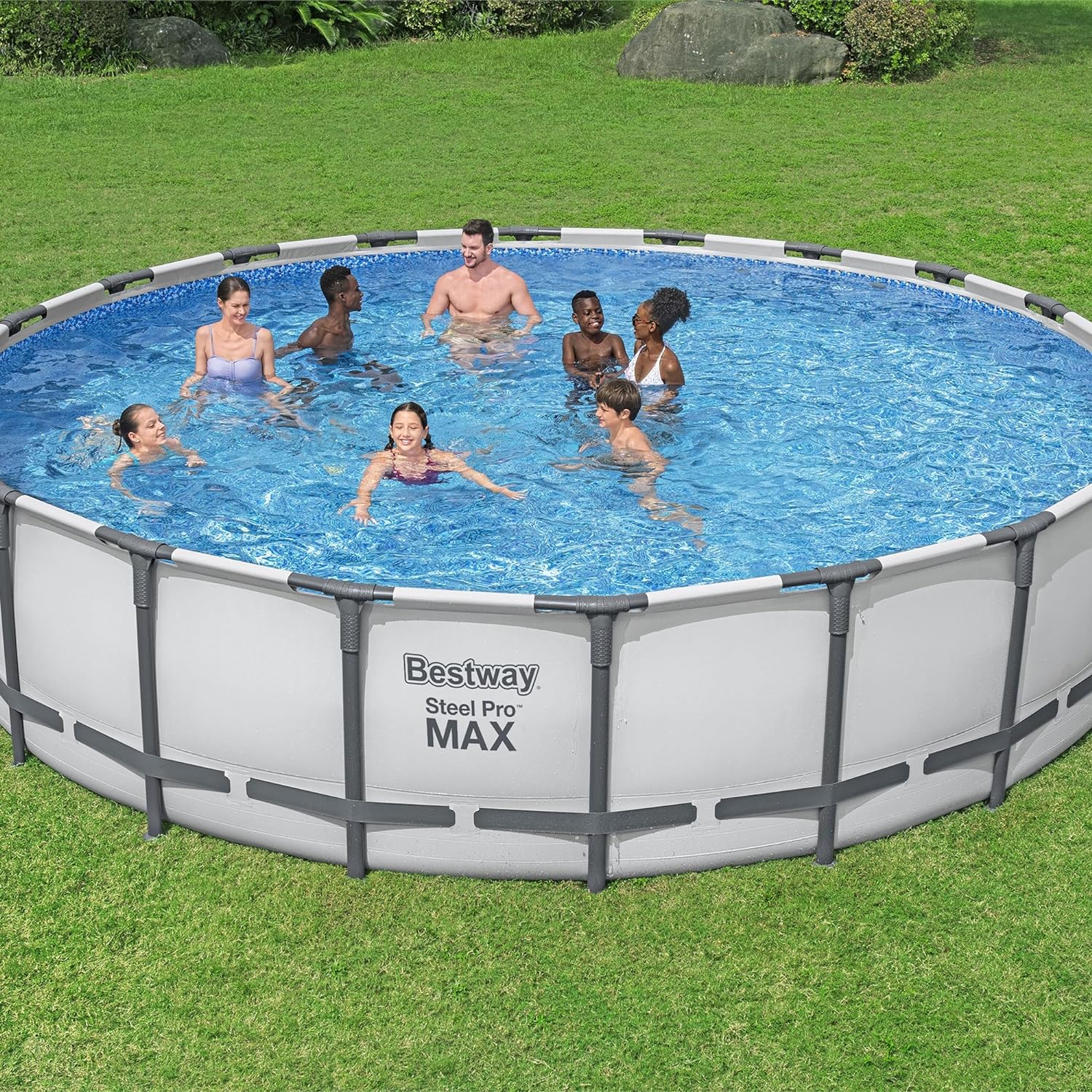 Bestway Steel Pro MAX 20FT x 52IN Round Above-Ground Pool Set (Model 561FK) - Image 6