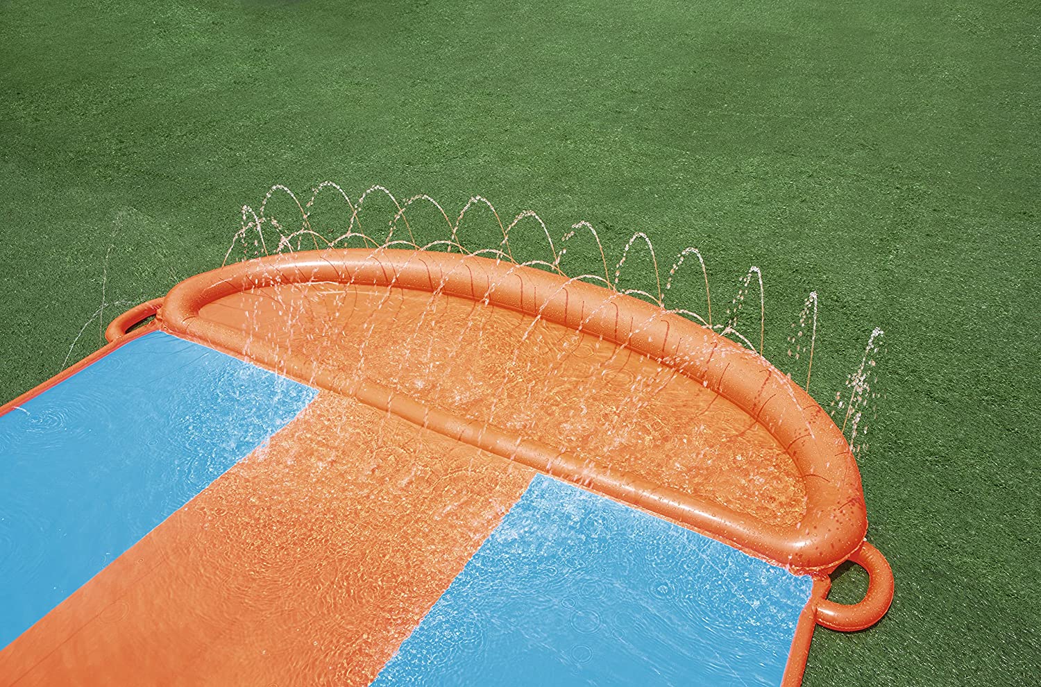Bestway Triple Water Slip & Slide – 3-Person Racing Splash Slide for Kids & Families (Model 52258) - Image 7