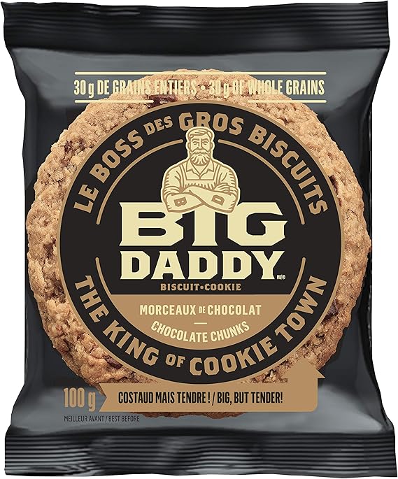 Big Daddy Cookies 800g Soft Home-Baked Style Gourmet Cookies 8 Pack - Image 4