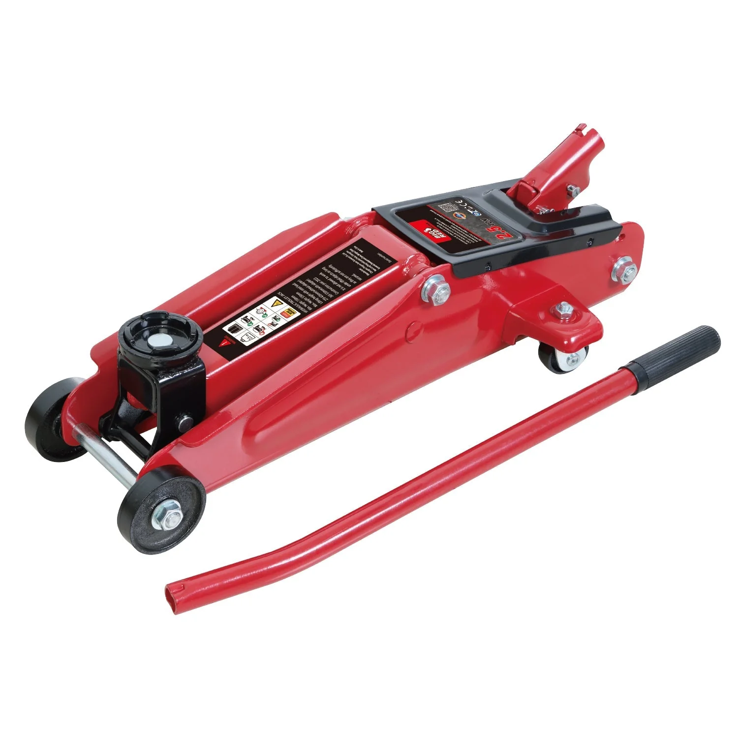 Big Red 2.5 Ton Hydraulic Trolley Floor Jack – TA825013 Heavy-Duty Steel, 5,000 lb Capacity