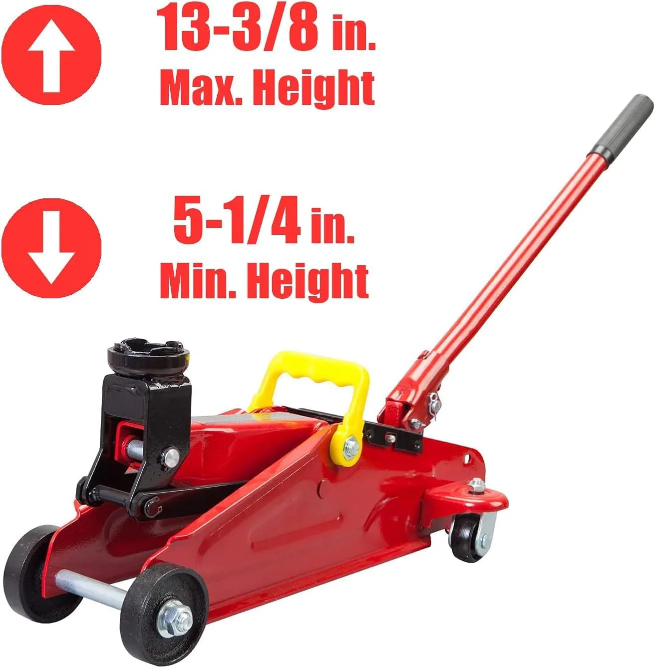 Big Red 2 Ton Hydraulic Trolley Floor Jack – ST820050 Heavy-Duty Steel, 4,000 lb Capacity - Image 2