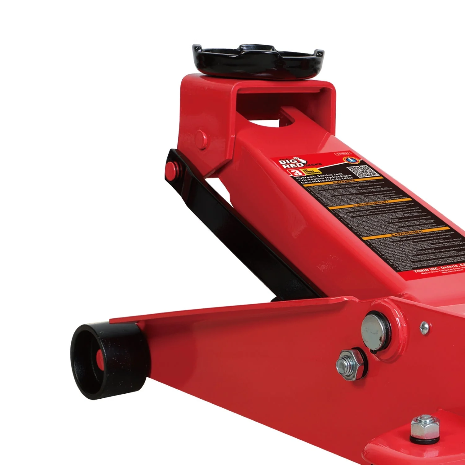 Big Red 3-Ton Hydraulic Garage Floor Jack – 6,000 lb Capacity, 18" Max Lift, T830023 - Image 3