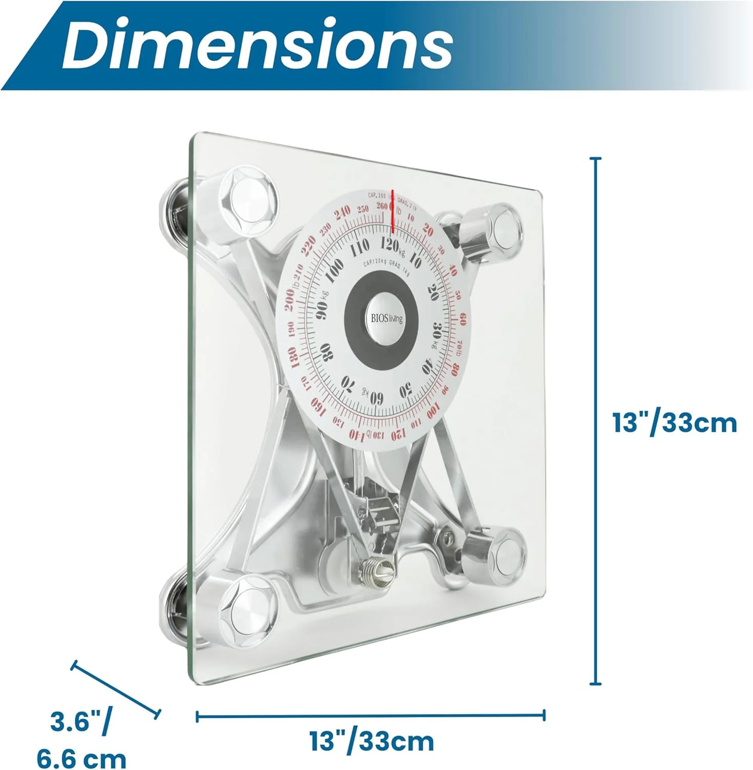 Bios Mechanical Personal Scale - Image 4