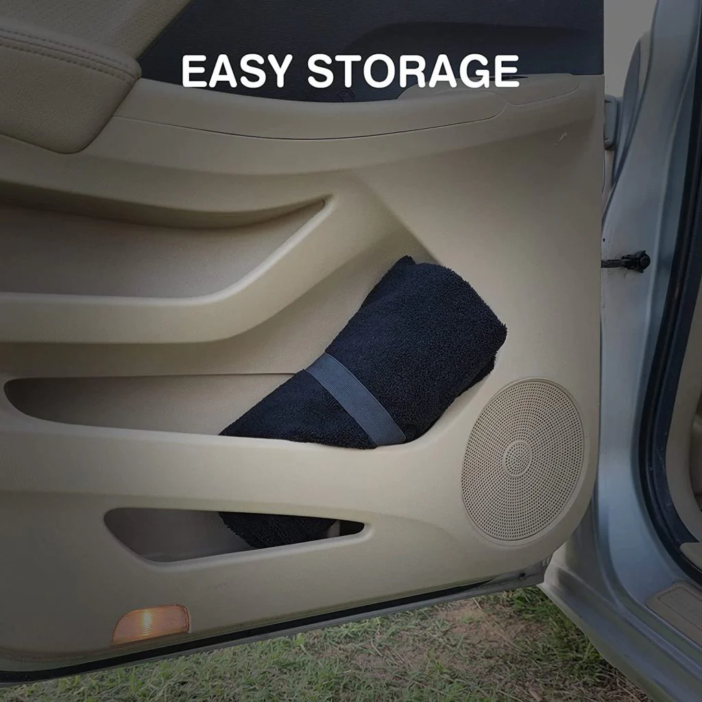 New Black Waterproof Car Front Seat Cover – Durable, Universal Fit, Easy to Clean 91558 - Image 4