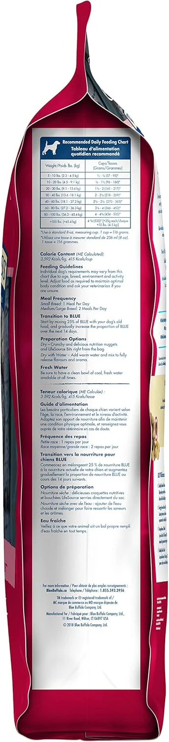 Blue Buffalo Wilderness Adult Dog Food – Grain-Free Salmon, High Protein, 10.8 Kg Kibble Bag (840243126804) - Image 3