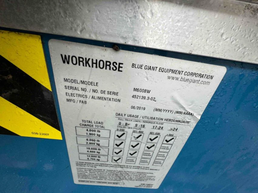 Blue Giant Workhorse Dock Levelers – Pre-Owned Industrial Loading Dock Equipment - Image 3
