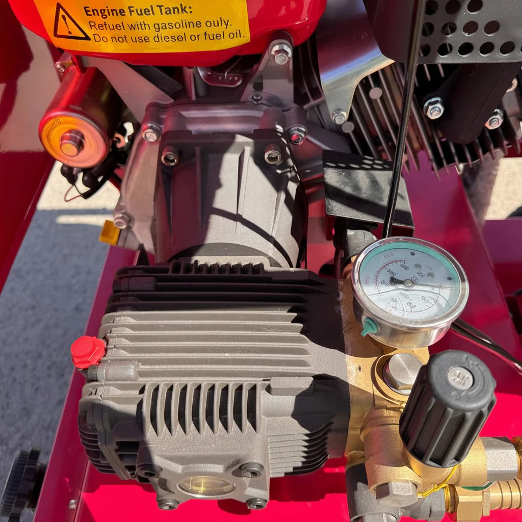 Blue Viper Hot Water Pressure Washer – 4000 PSI, 15HP Gas, Diesel Burner | SKU: YS4000 - Image 11