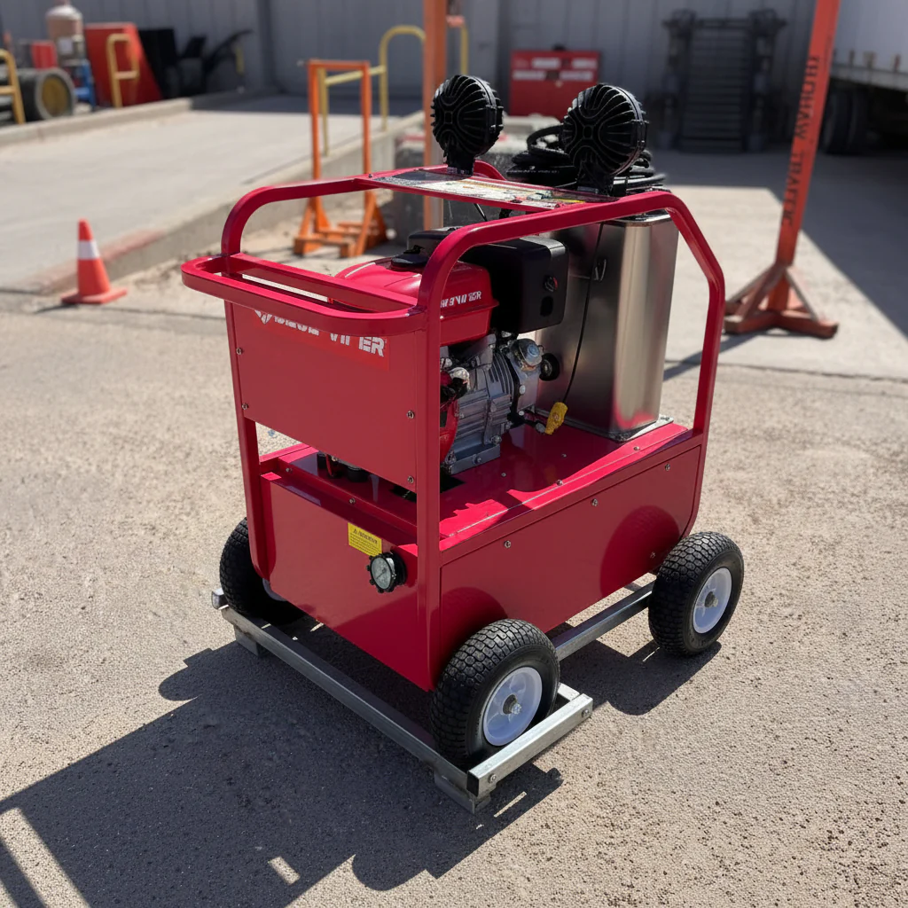 Blue Viper Hot Water Pressure Washer – 4000 PSI, 15HP Gas, Diesel Burner | SKU: YS4000 - Image 12