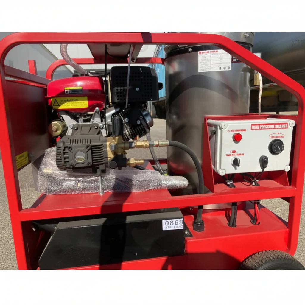 Blue Viper Hot Water Pressure Washer – 4000 PSI, 15HP Gas, Diesel Burner | SKU: YS4000 - Image 9