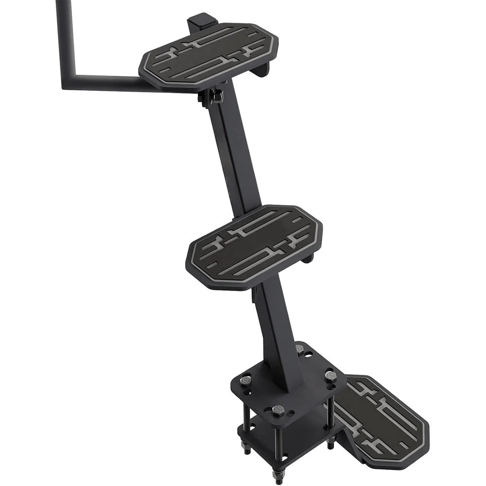 Boat Trailer Steps with Handrail, EVA Anti-Slip Mat, 450 lb Capacity for 3"–4" Trailer Tongues – BT9045043 - Image 2