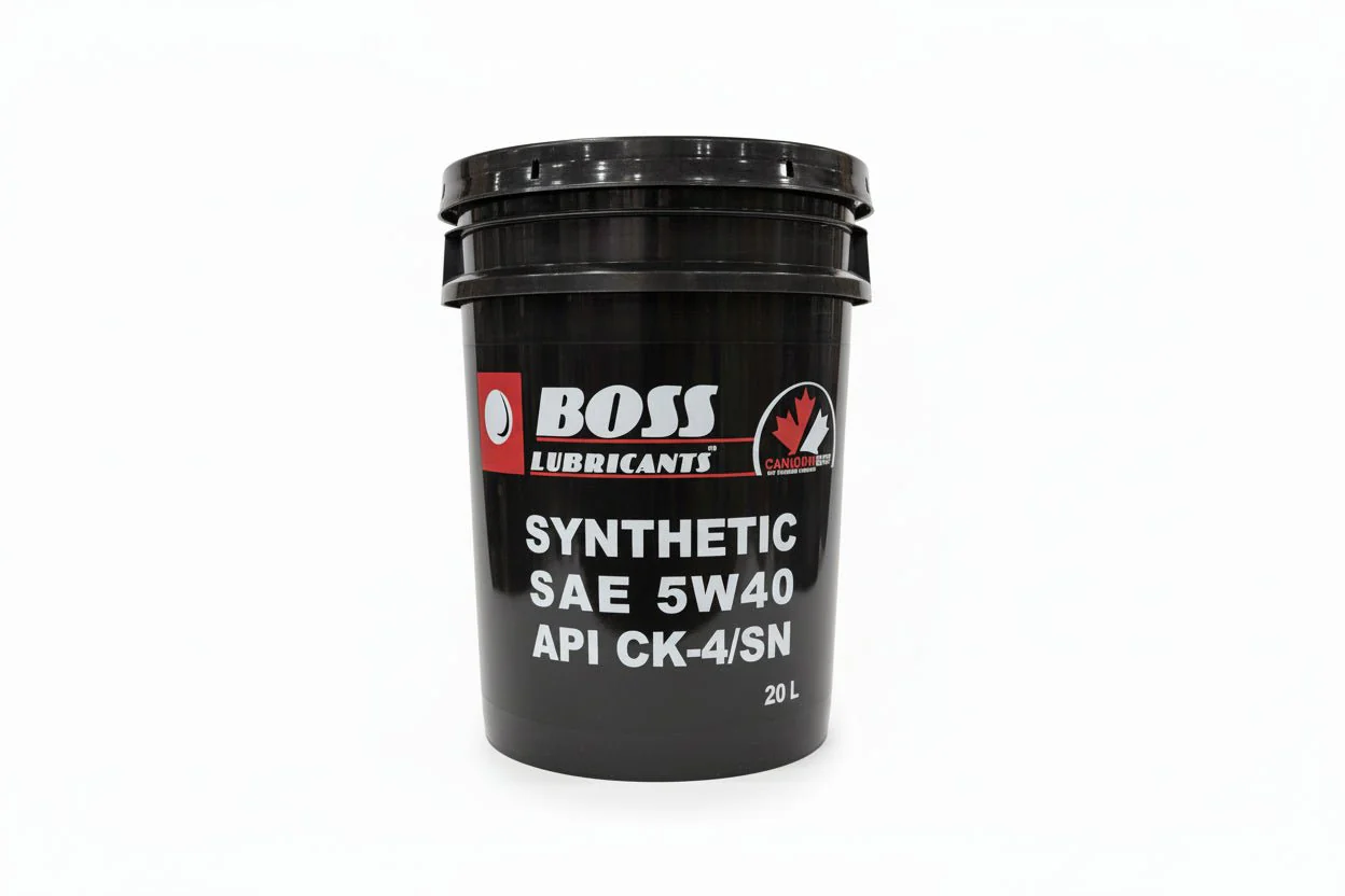 BOSS Lubricants CK-4 Heavy Duty Diesel Engine Oil Full Synthetic 0W-40 · 5W-40 & Extreme 10W-30 · 15W-40 Low Ash EGR DPF SCR On/Off Highway - Image 3