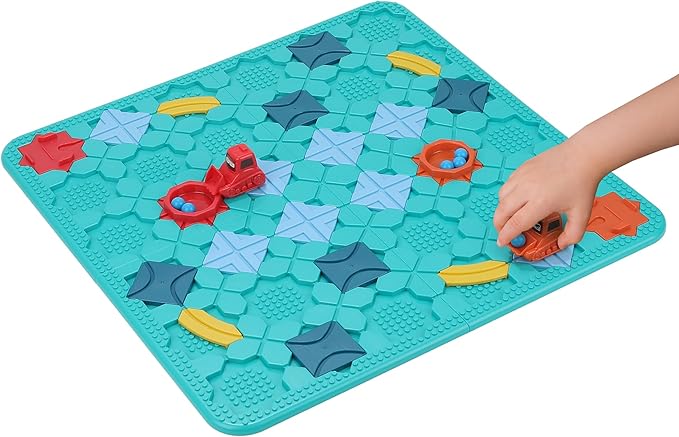 Boxiki Kids Logical Road Builder Puzzle Game Large STEM Board Maze with 118 Plus Challenges - Image 2
