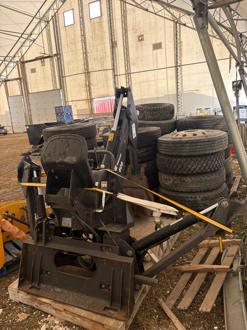 Bradco 8809X Backhoe Attachment | Lightly Used Surplus | Paladin Construction Group | Model 8809X - Image 2