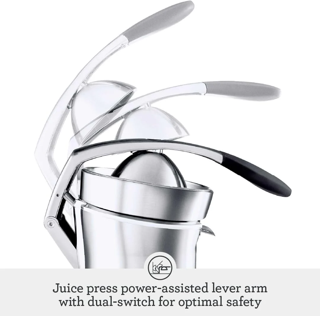 Breville the Citrus Press Pro Orange Juicer, 800CPBSS1BCA1, Brushed Stainless Steel,used - Image 4