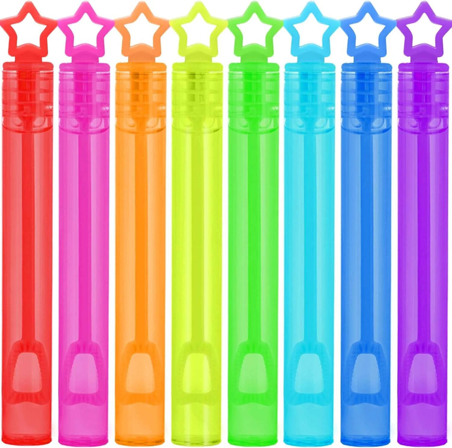 Bubble Wand Set 48 Pieces Mixed Colours & Styles Party Favour Tub JY439417 - Image 3