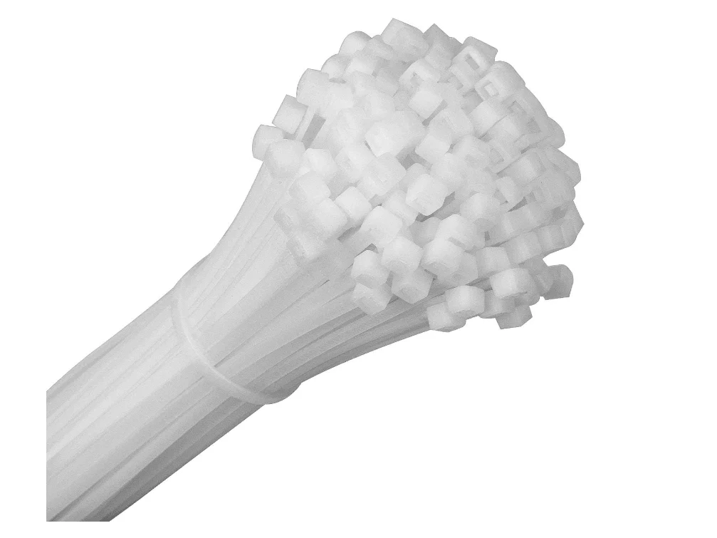 Bulk Nylon Cable Ties Jar – 500-Piece Bag Assorted 4", 5.5", 7.1" SZS500