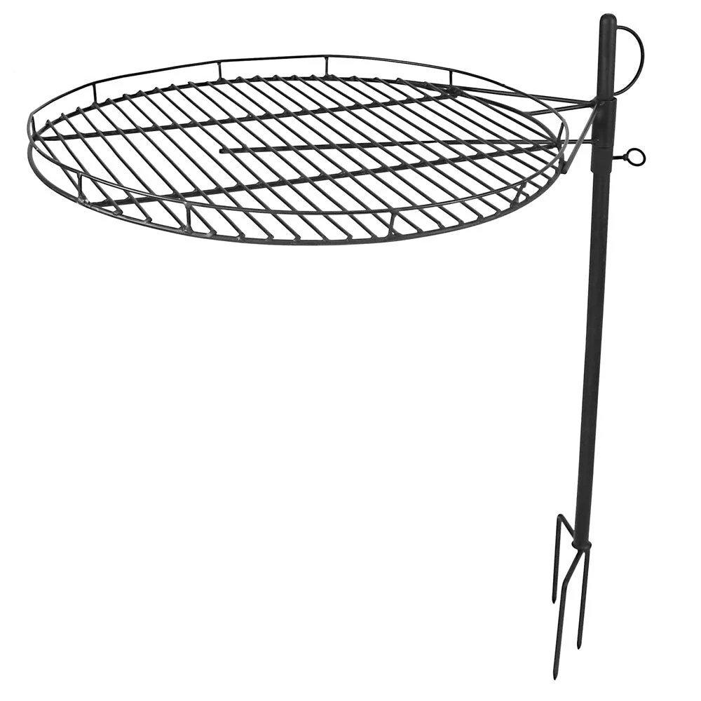 24" Campfire Swing Grill – Portable Outdoor Cooking Rack for Camping & Bonfires | S1202 - Image 2