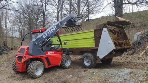 CAN LIFT ERT2500U 4WD Telehandler Wheel Loader | Perkins Engine & Heated Cab | SKU ERT2500 - Image 16