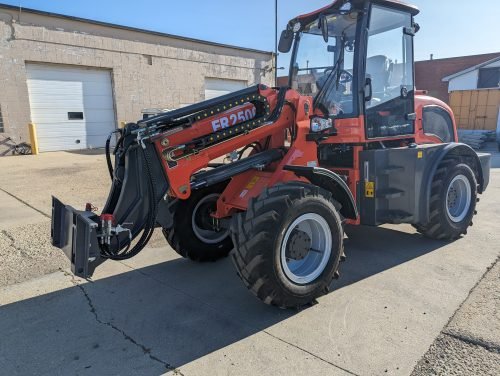CAN LIFT ERT2500U 4WD Telehandler Wheel Loader | Perkins Engine & Heated Cab | SKU ERT2500 - Image 5
