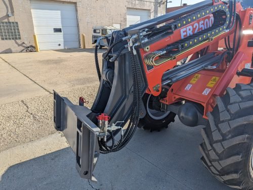 CAN LIFT ERT2500U 4WD Telehandler Wheel Loader | Perkins Engine & Heated Cab | SKU ERT2500 - Image 6