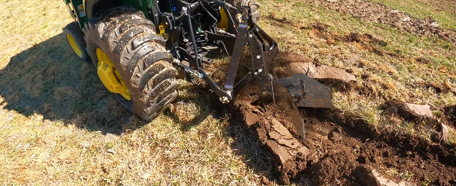 Category 1 Tractor Attachment Middle Buster Plow – Heavy-Duty Carbon Steel Furrower for 3-Point Hitch MB20 - Image 3