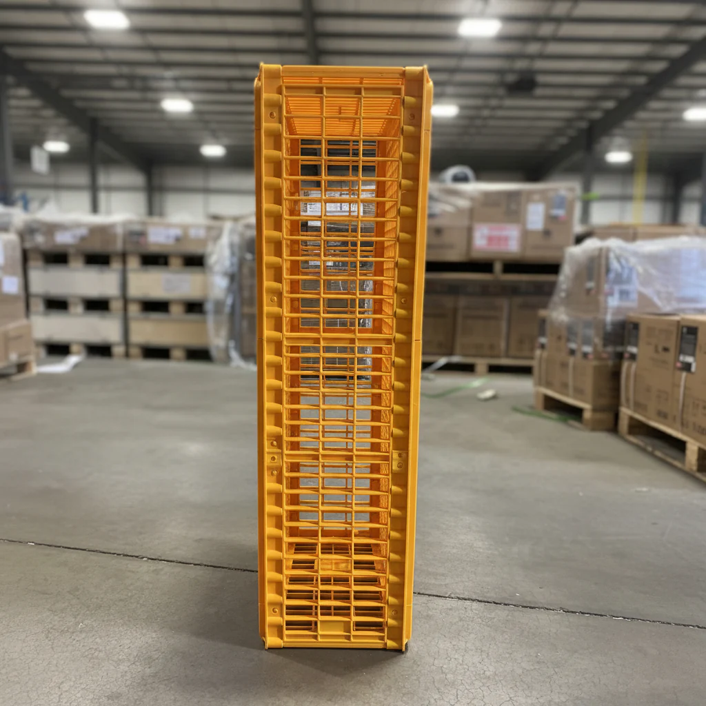 Chicken & Small Animal Transport Crate – Durable Ventilated Plastic Cage - Image 2