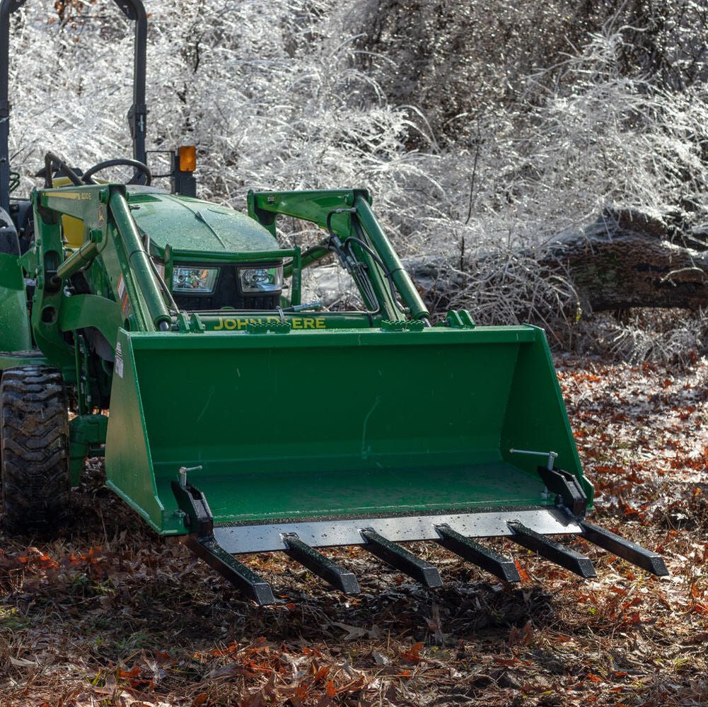 Clamp-On Debris Forks – 60"/72" Attachments for John Deere & Skid Steer Buckets - Image 3