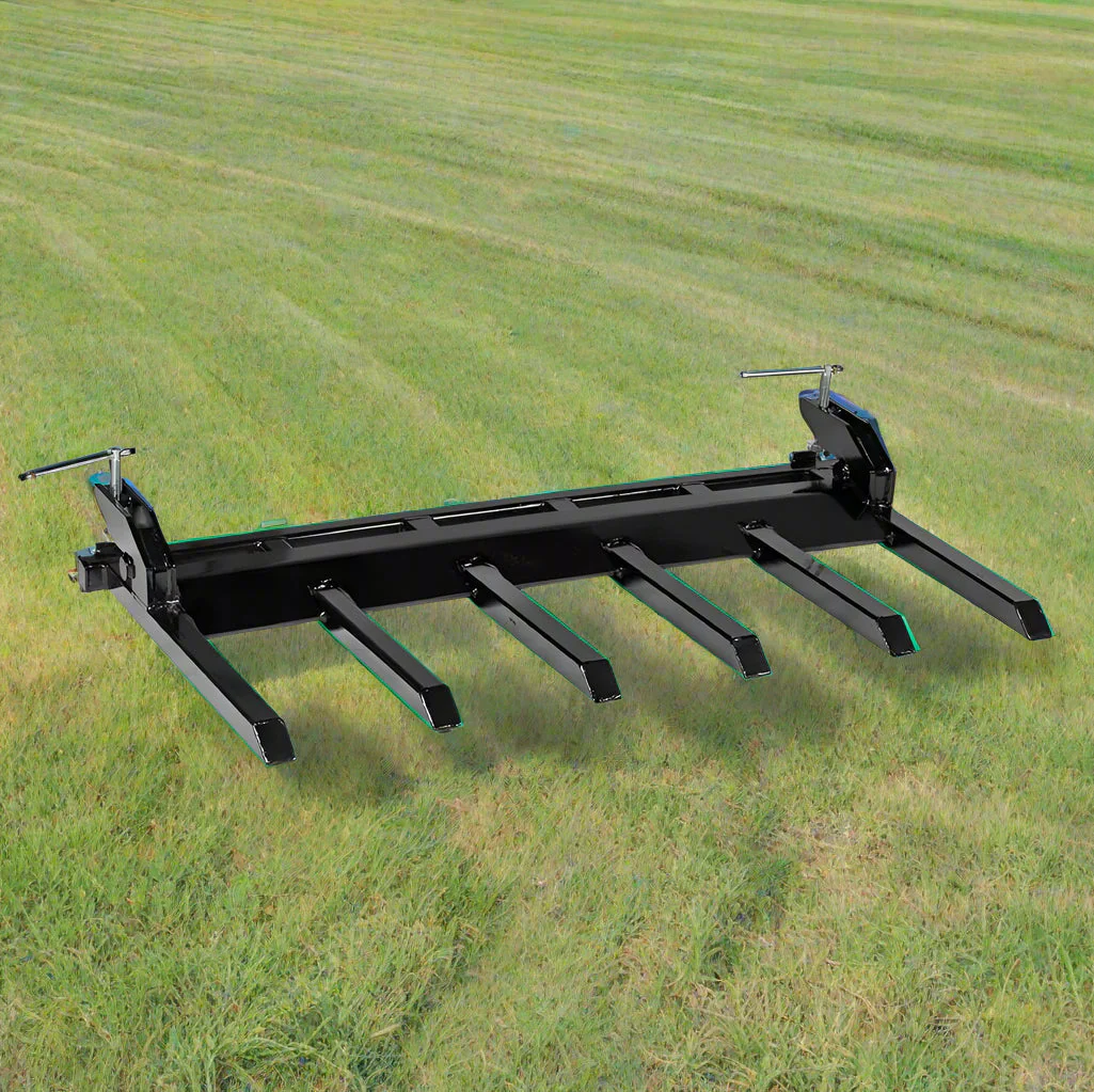 Clamp-On Debris Forks – 60"/72" Attachments for John Deere & Skid Steer Buckets - Image 4