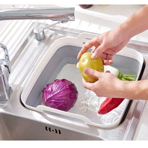 Collapsible Pop-Up Sink Basin – Large Utility Tub for Camping & Kitchen Use (SKU: H1134) - Image 3