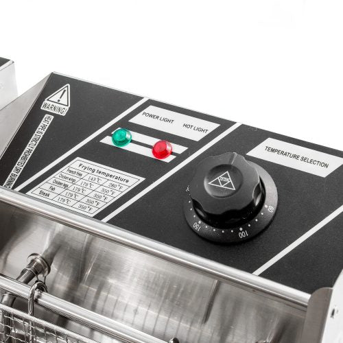 Commercial Electric Deep Fryers – 6L & 11L Single and Double Tank Stainless Steel Models - Image 4