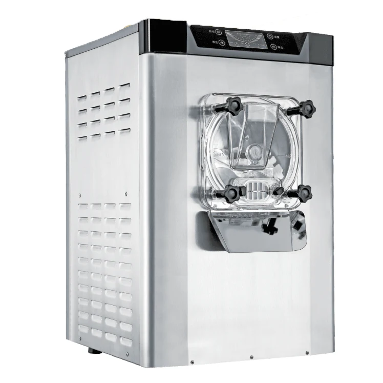Commercial Hard Ice Cream Machine – 4.2L Cylinder, 20LHour Output, Stainless Steel – YKF618