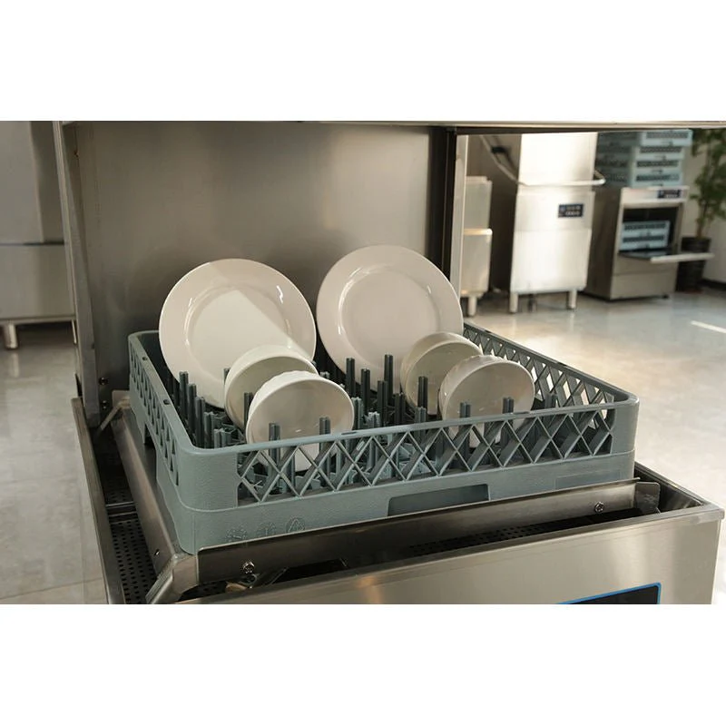 Commercial Hood Dishwasher restaurant – High Temp, 60 Racks Hour, Digital Controls, Stainless Steel DXEG400 - Image 4