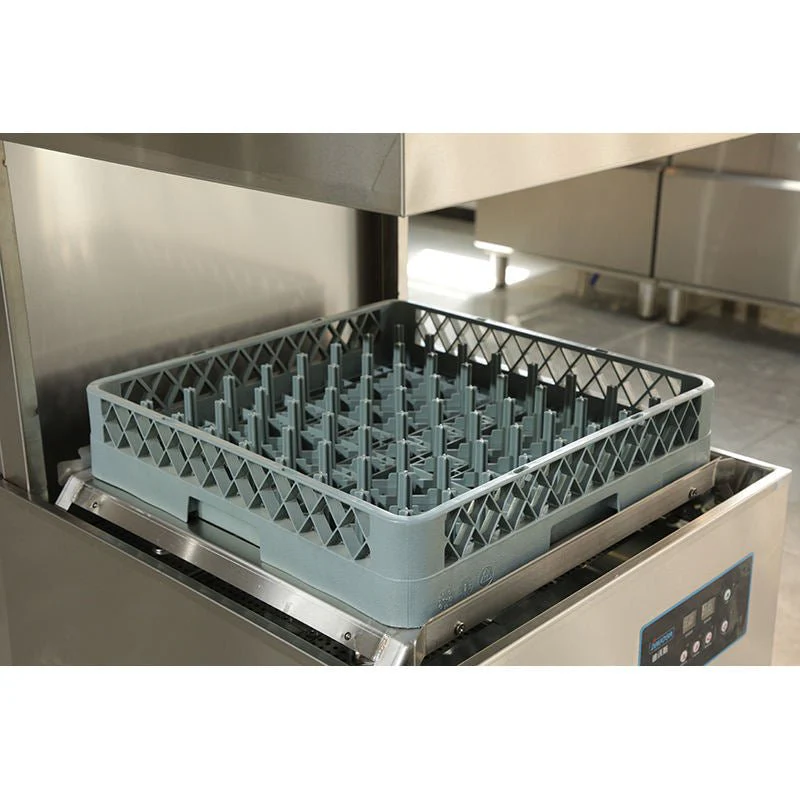 Commercial Hood Dishwasher restaurant – High Temp, 60 Racks Hour, Digital Controls, Stainless Steel DXEG400 - Image 7