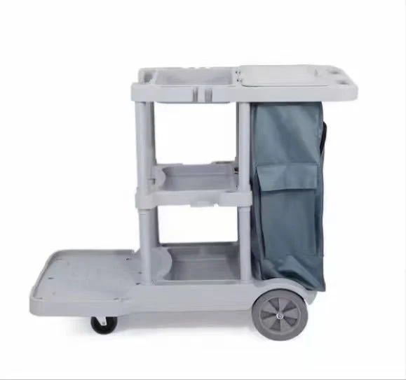 Commercial Janitorial Cleaning Cart with Bag and Tool Holders – UP0871 - Image 3