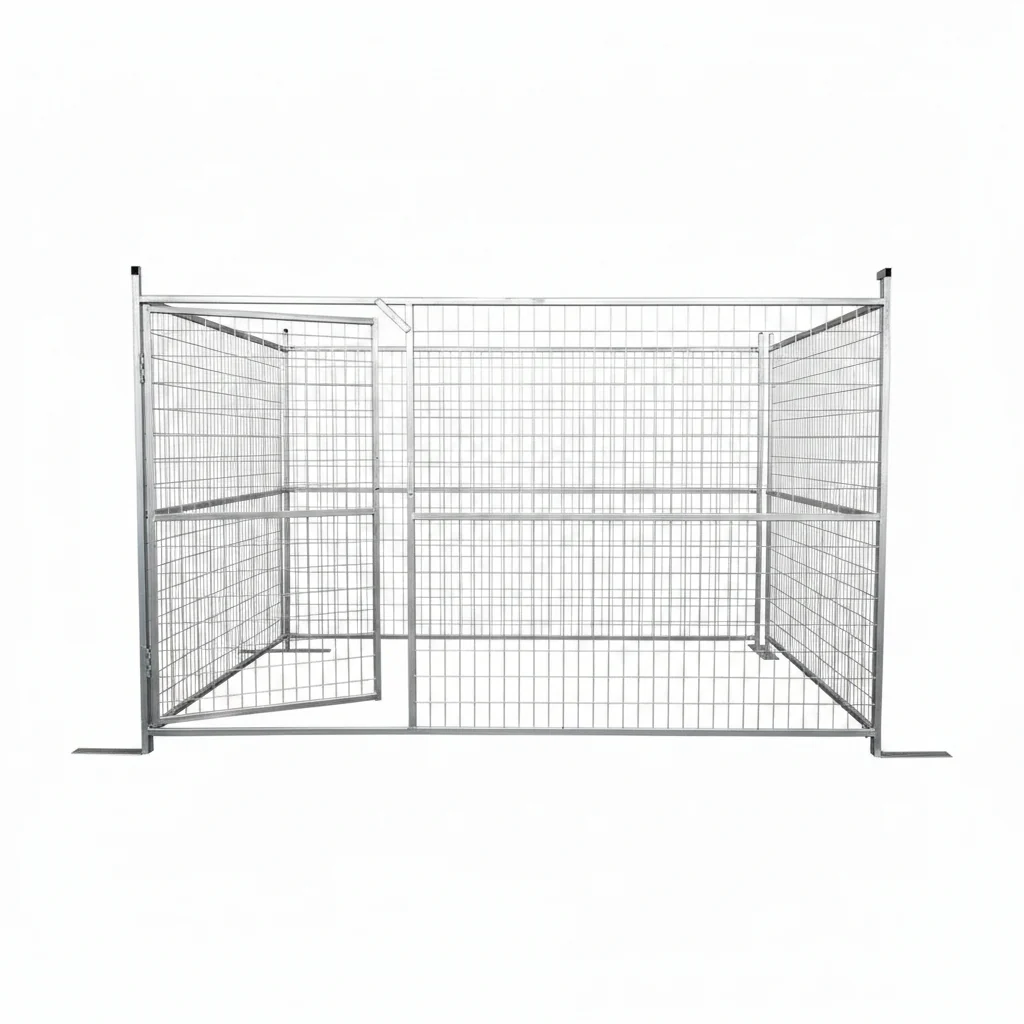 New Heavy-Duty Construction Fence Panel | Galvanized & Powder Coated for Long-Lasting Use - Image 4