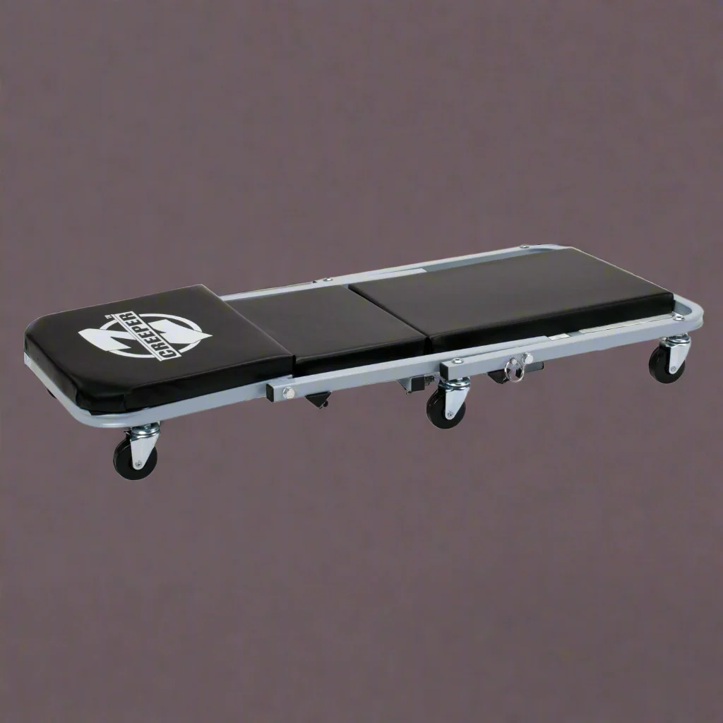 Convertible Mechanics Creeper & Rolling Garage Repair Seat – Heavy-Duty 6-Wheel Cart,SKU: S1066 - Image 2