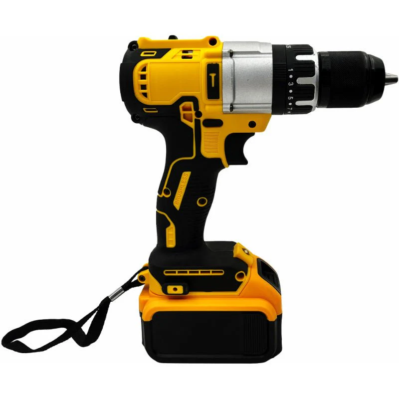 Cordless Impact Drill & Power Screwdriver Kit Li-ion – Rechargeable, Variable Speed, LED Light, Portable Carry Case DW791 - Image 3