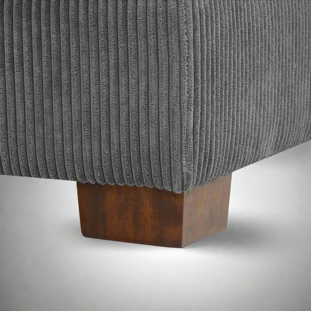 Oversized Corduroy Modular Sofa & Ottoman – Ultra Soft, Customizable Living Room Seating - Image 23