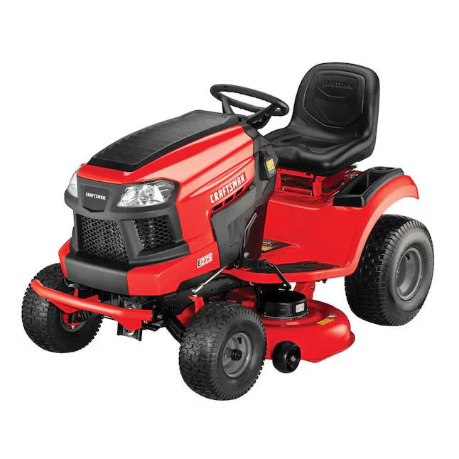 CRAFTSMAN E225 42-in 56-volt Lithium ion Electric Riding lawn mower