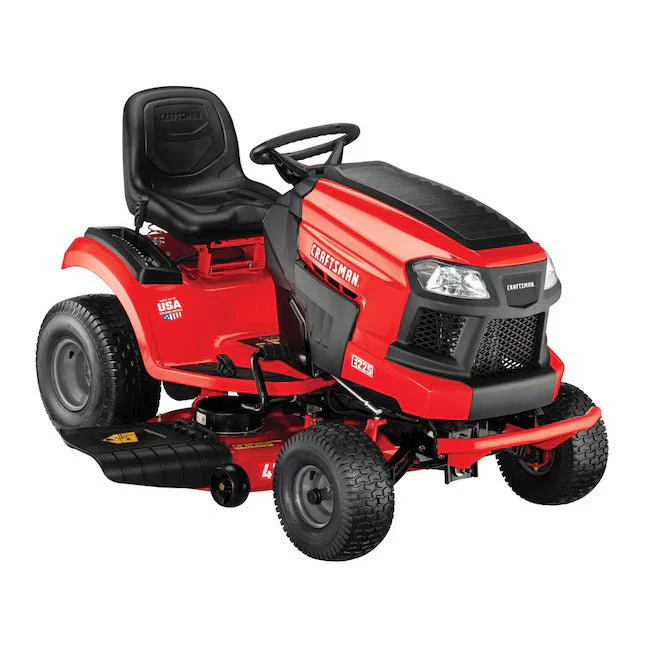 CRAFTSMAN E225 42-in 56-volt Lithium ion Electric Riding lawn mower - Image 3