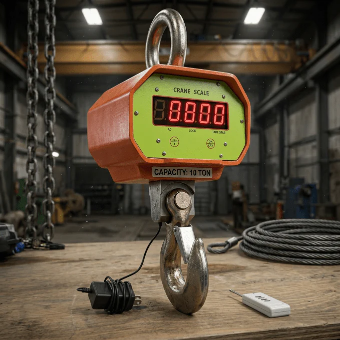 Heavy-Duty Crane Scale with Remote Control – 5 Ton & 10 Ton Capacity Options - Image 3