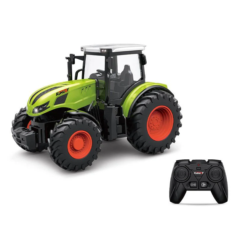 Creative 2.4G RC Farm Tractor – 1:24 Scale Remote Control Truck Car Toys YKN0173A