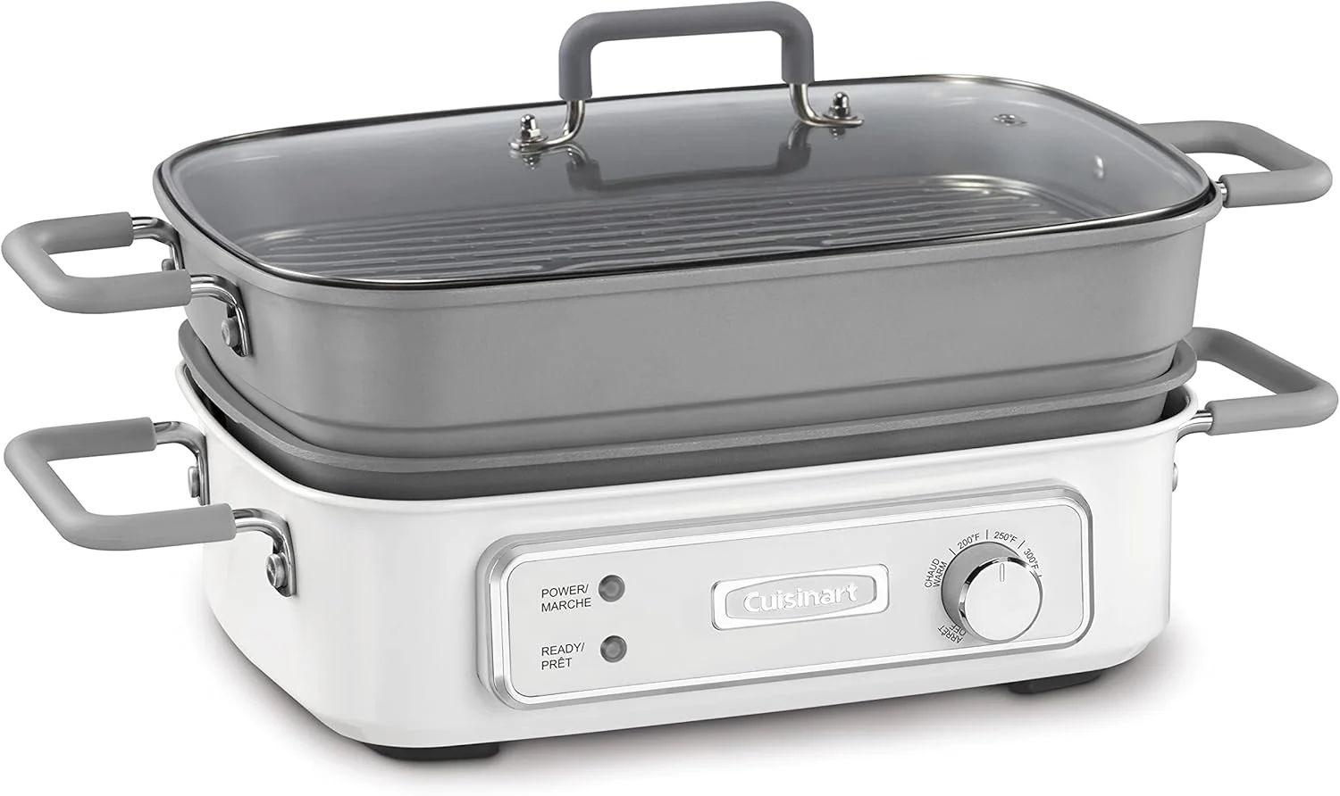 Cuisinart Gr-m3cbc Stack5 Multifunctional Grill white large - Image 2