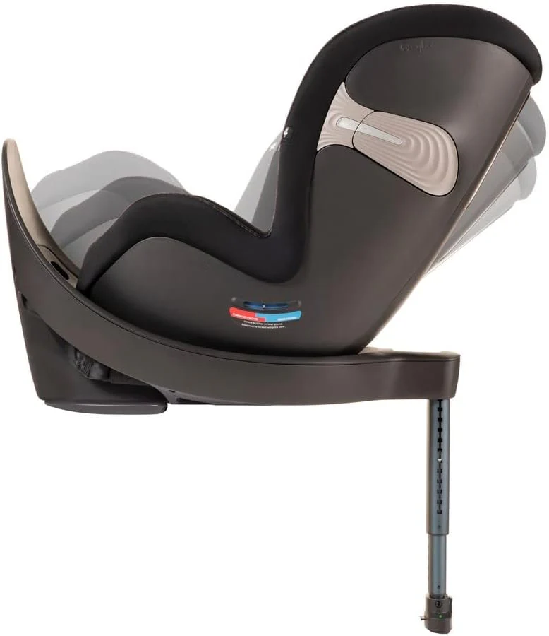 Cybex Sirona S Siège auto convertible pivotant à 360° avec technologie Sensor Safe - 12 positions à la volée - Face à l'arrière jusqu'à 22,7 kg - Noir urbain - Image 3