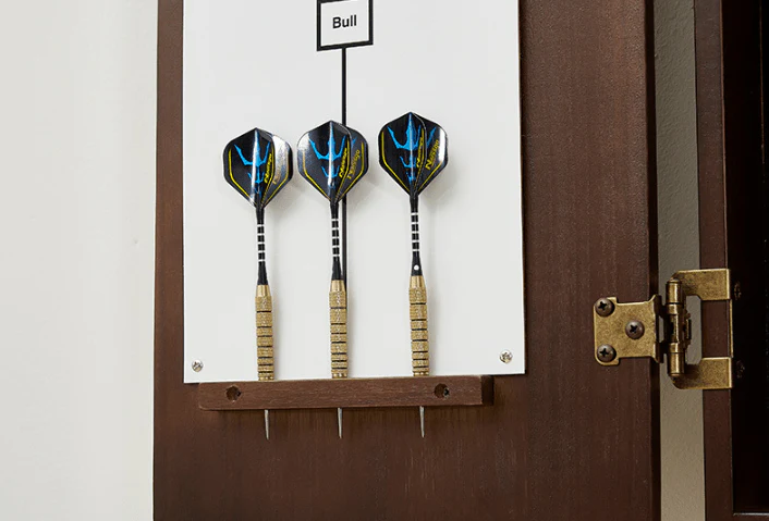 Dartboard and Cabinet Set – Professional Dart Tip Board with Accessories, SKU: 326271 - Image 3