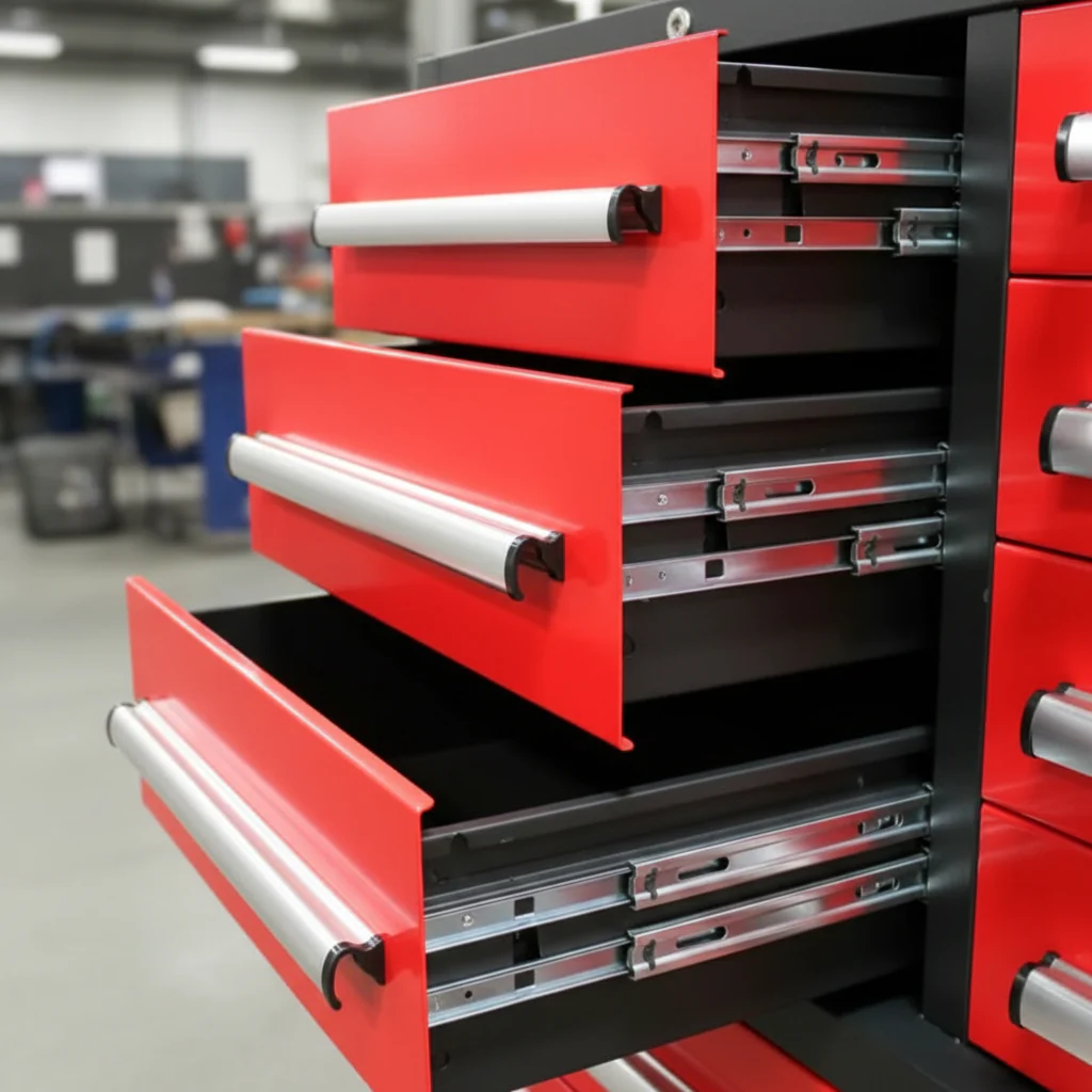 10 FT Heavy-Duty Modular Tool Bench & Cabinet System with 30–40 Lockable Drawers Workbench - Image 4