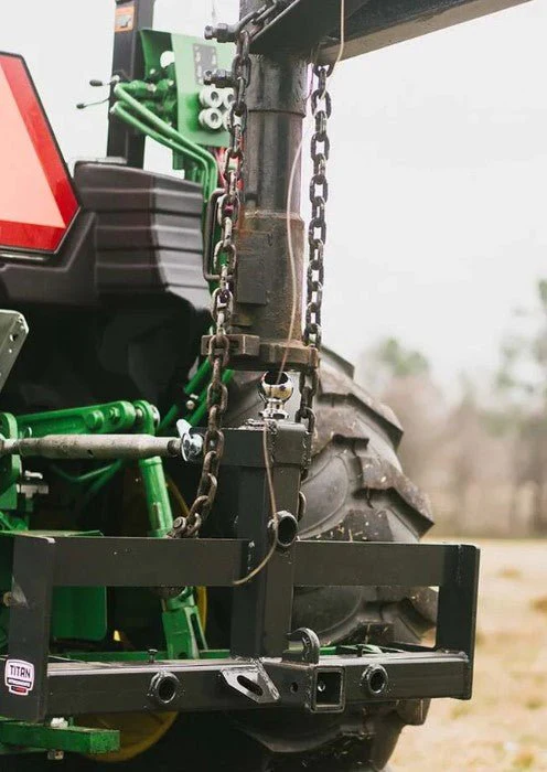 Deluxe 3-Point Hitch with 49" Hay Bale Spears & Weight Bracket – Fits Category 1 & 2 Tractors, SKU: 819514 - Image 5