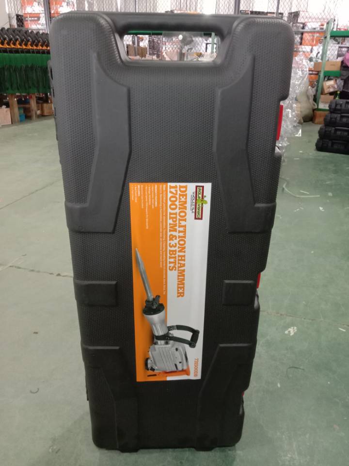 Heavy-Duty Demolition Hammer 1700 BPM – 1500W Electric Jackhammer with 2 Bits | 731500DB - Image 2
